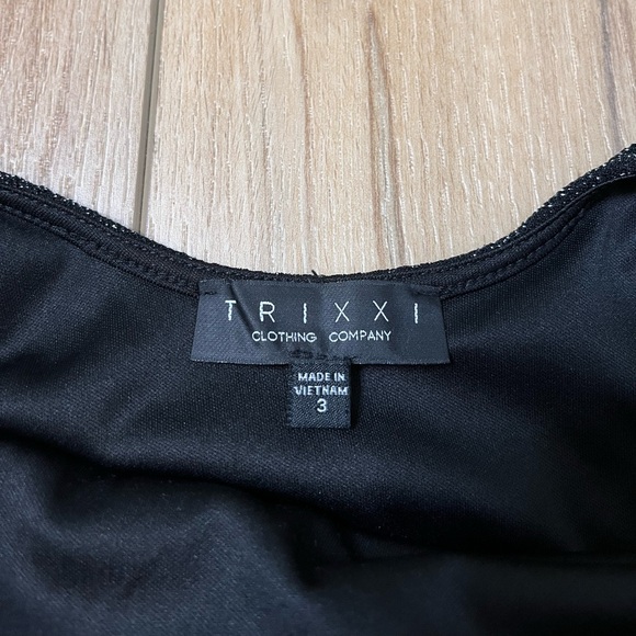 Trixxi Bodycon Shimmery Mini Dress Going Out Holiday Party - Picture 4 of 4